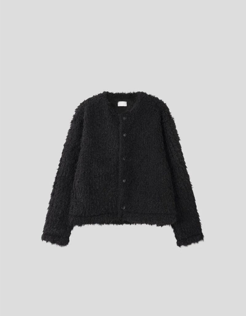 [Unisex] Alphaca fur cardigan(2color)