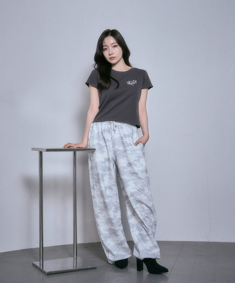 レースハートTシャツ