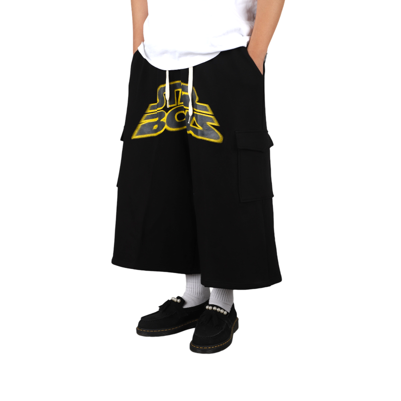 Starboys hakama sweatpants Black