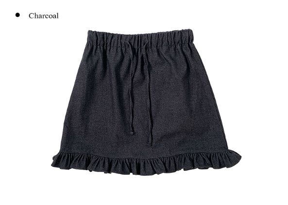 Leon Frill Midi Banding Skirt