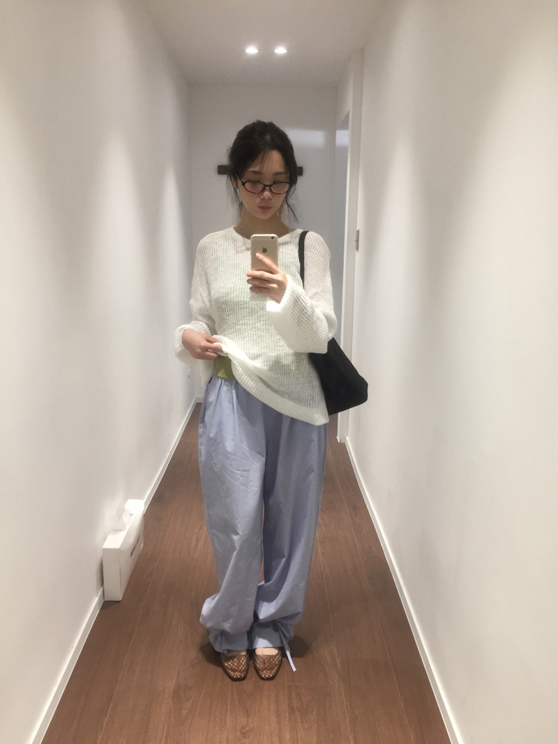 YWD PINCA STRIPED PANTS (2color)