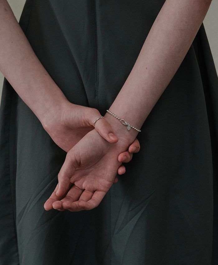 verte（ヴェフト）の「[925 silver] Huit.silver.68 / ミニコルドブレスレット（アクセサリー）」