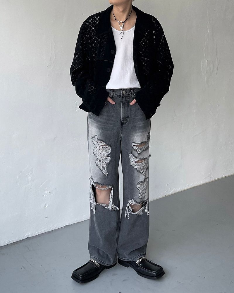 YM Olivia Punching Jacket (2 colors)