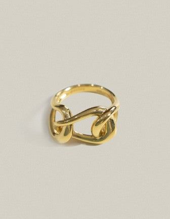 partez(パルテ)の「Seashells Chain Ring Gold(Accessories)」