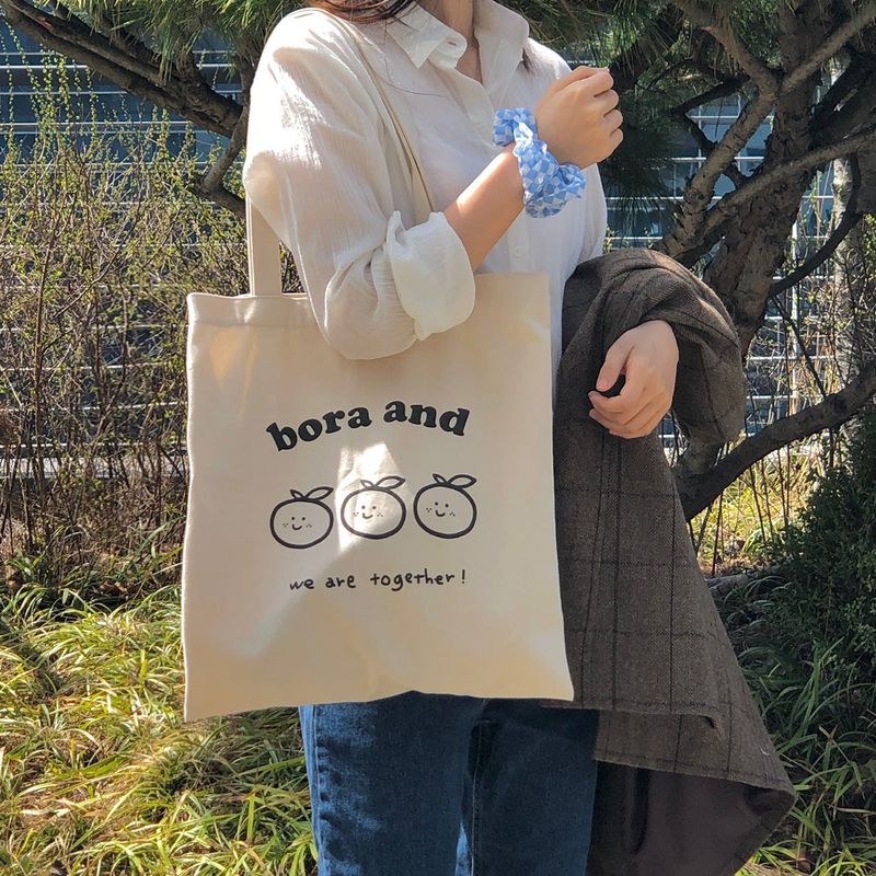 Tangerine eco bag