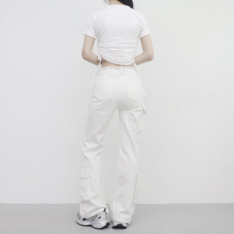 Family Cargo Bootcut Pants