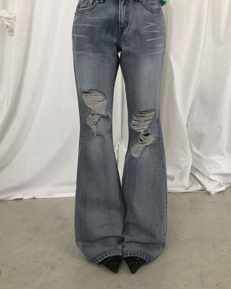 Marten Distressed Bootcut Pants