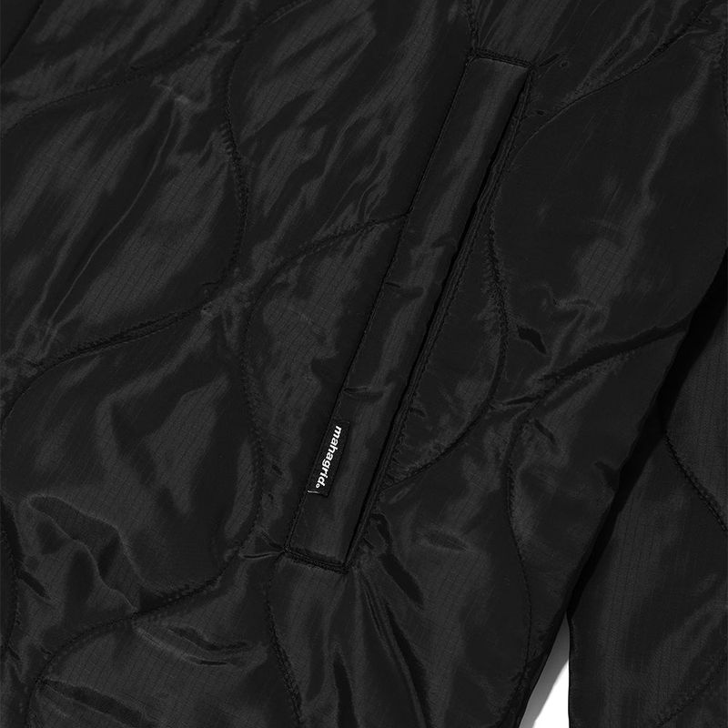 BASIC LOGO QUILTED JACKET