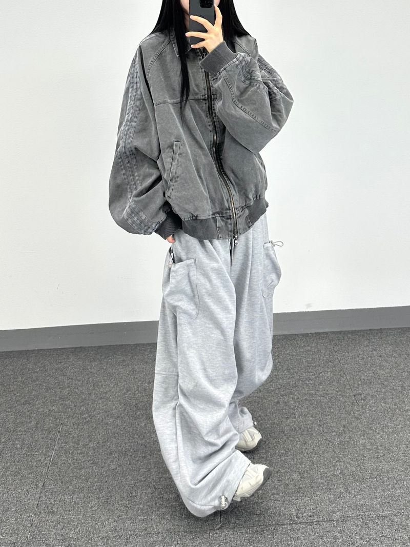 stopper pocket sweat pants
