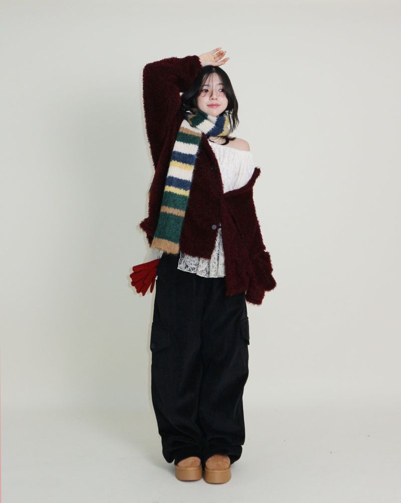 Ray Bookle Round Winter Cardigan (popularity item)