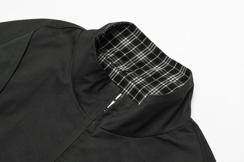 Check Layered Over-fir Jacket