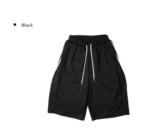 Burin Cut Track Bermuda Training Pants
