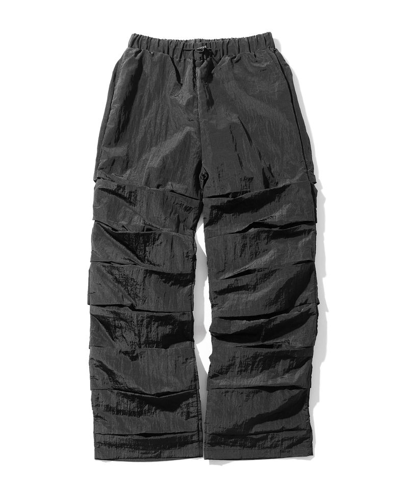 CRUMBLE NYLON PANTS