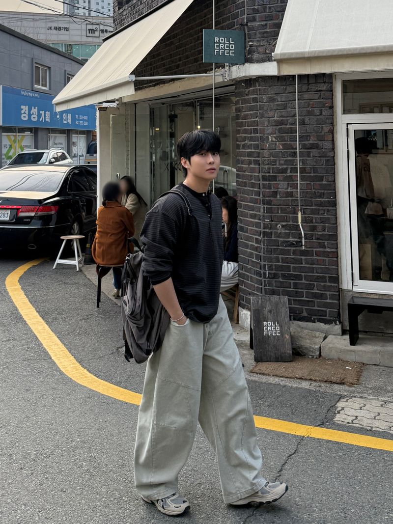 Dun strip henry tee