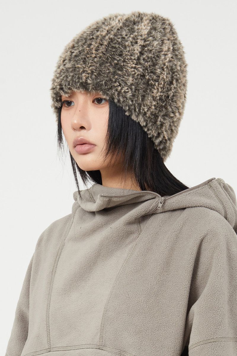 Raucohouse（ラウコハウス）の「Pop soft fur beanie（Hats）」