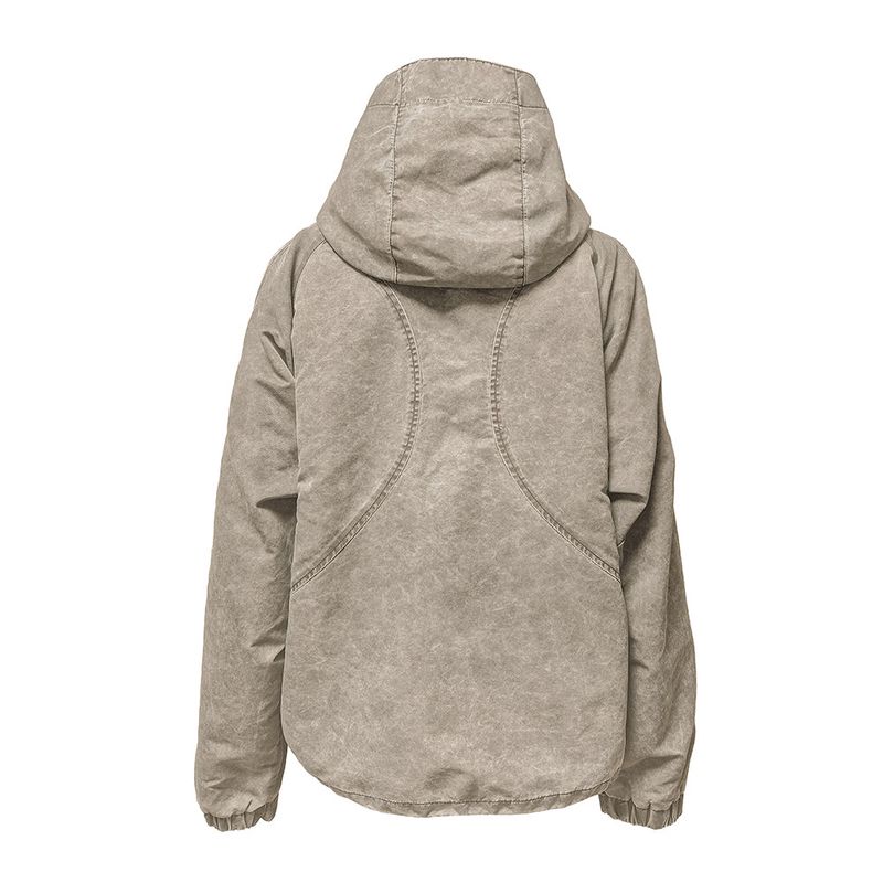 BLEACH LINED JACKET . DIRTY BEIGE
