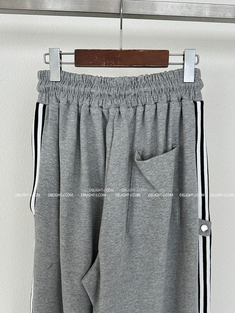 Track Point String Wide Pants