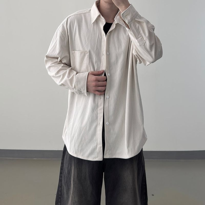 Lea Oversized Corduroy Shirt
