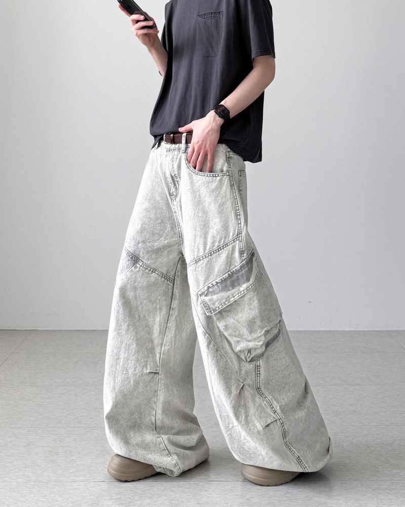 Ditto Gray Balloon Denim