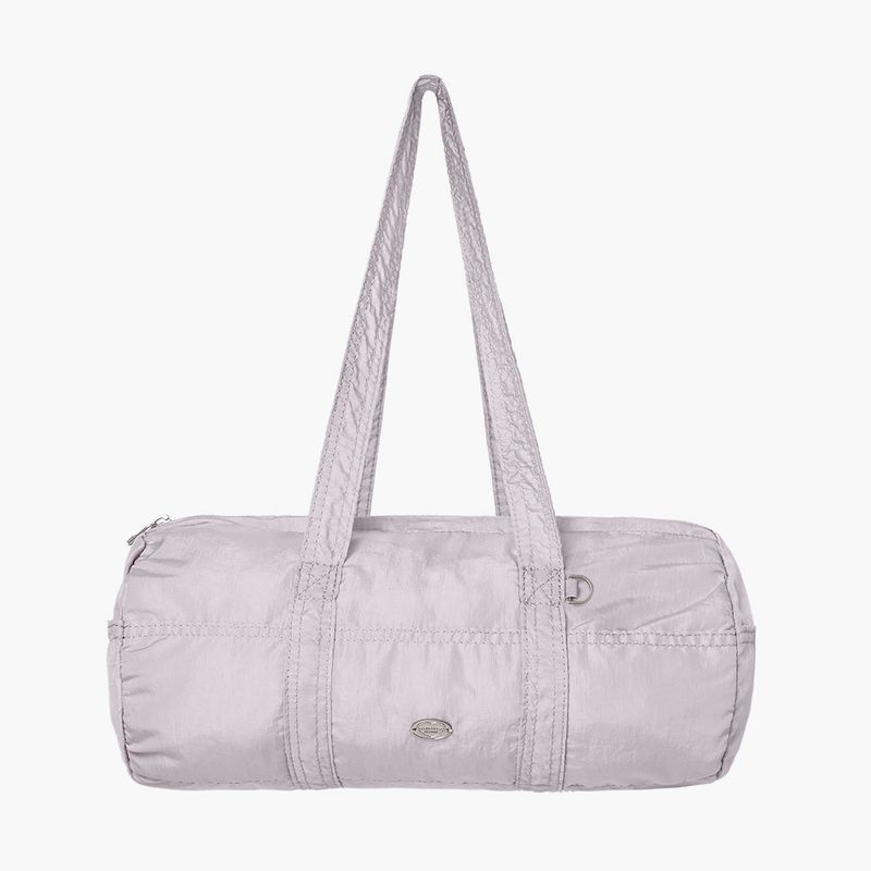 FABRIC DUFFEL BAG(LIGHT VIOLET)