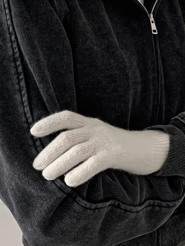 [WOOL80%] Wool Touch Gloves