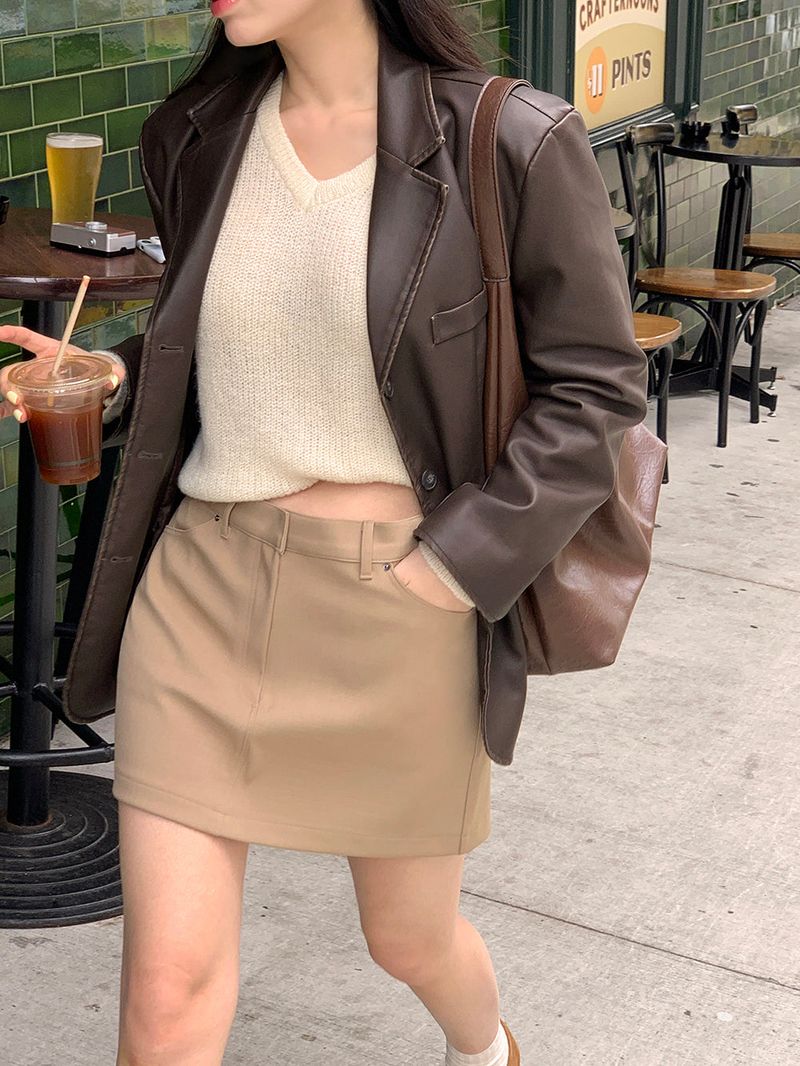[MADE] LeToo Vintage Leather Jacket