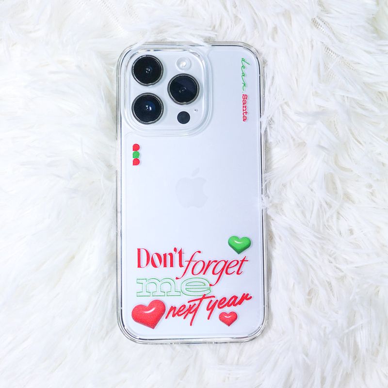 【MADE】dear.Santa Jelly hard Phone case 
