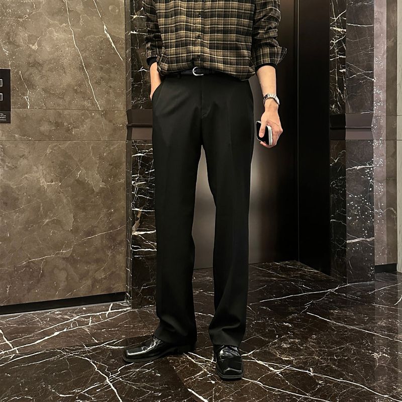 LMN Gleife Duffel Check Oversized Fit Shirt (2 colors)