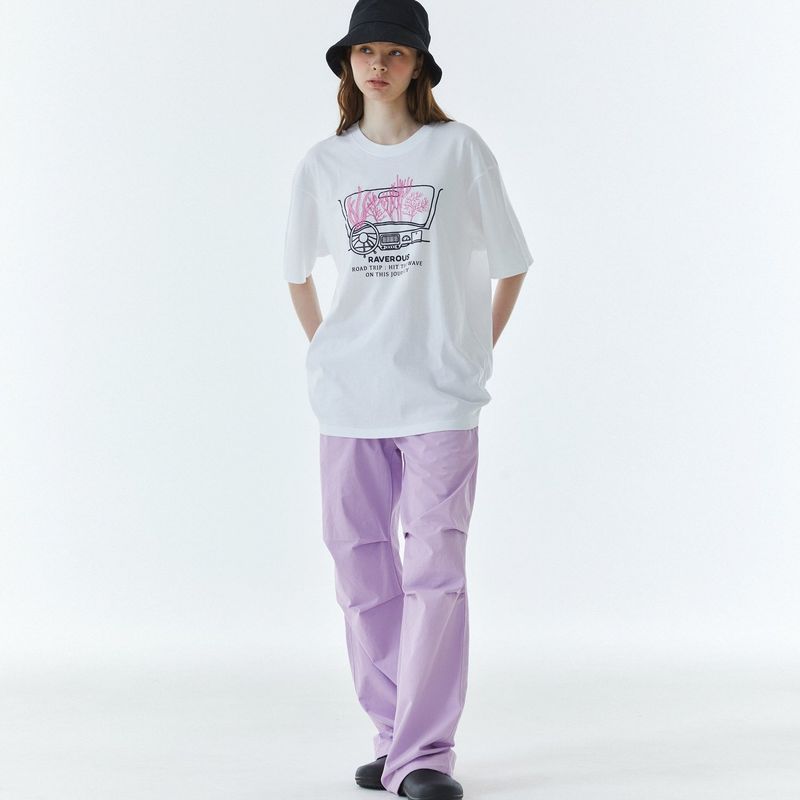 Coral T-Shirt White