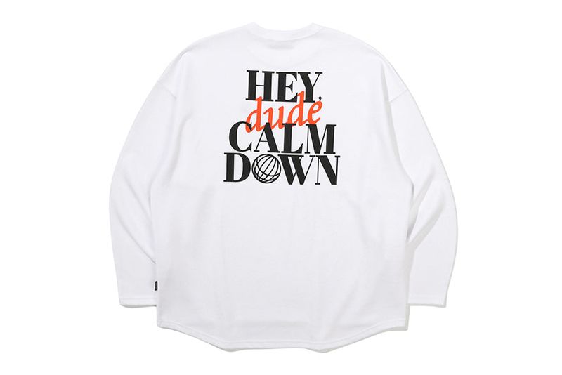 LETTERING LONG SLEEVE_WHITE