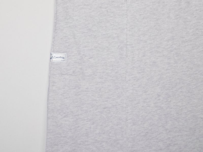 COMFORT LINING SLIT LONG SKIRT (MELANGE)