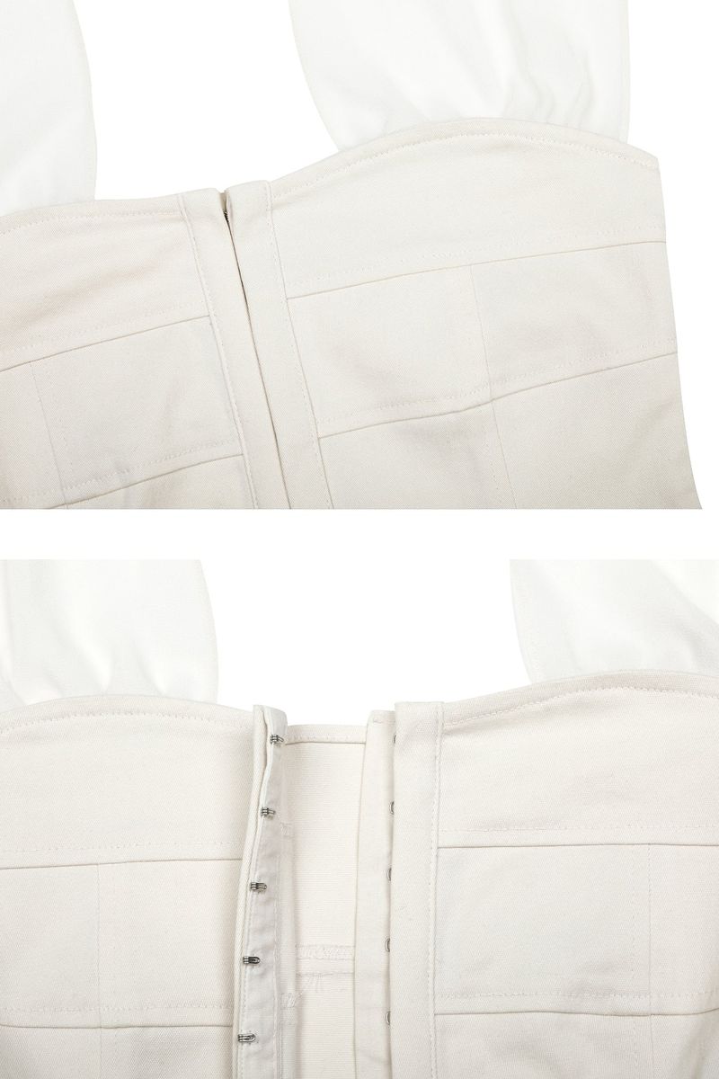 MIDNIGHT HALTER TOP cream