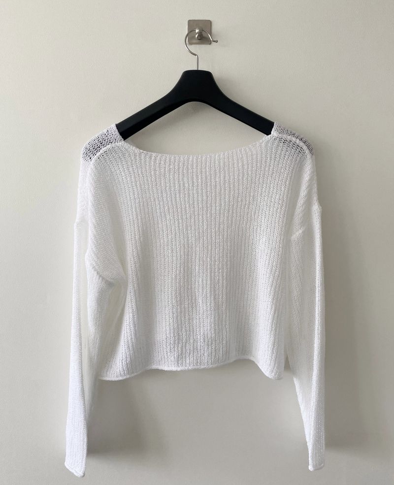 Dense V neck knit