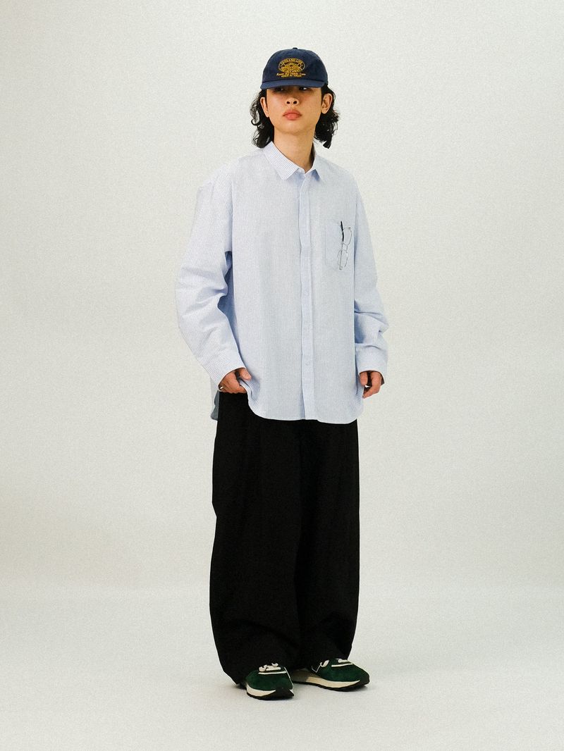 OD Deep One-tuck Wide Banding Pants