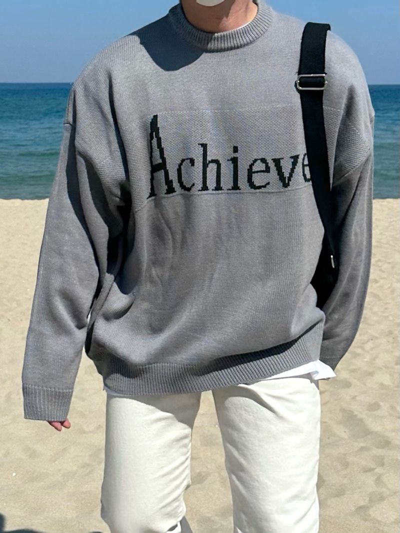 ACHI MILLY ROUND KNIT(4COLOR)