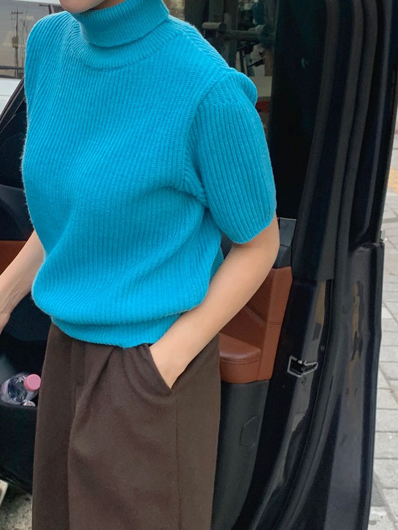 [YELLOMOI] Laurent half polar - knit