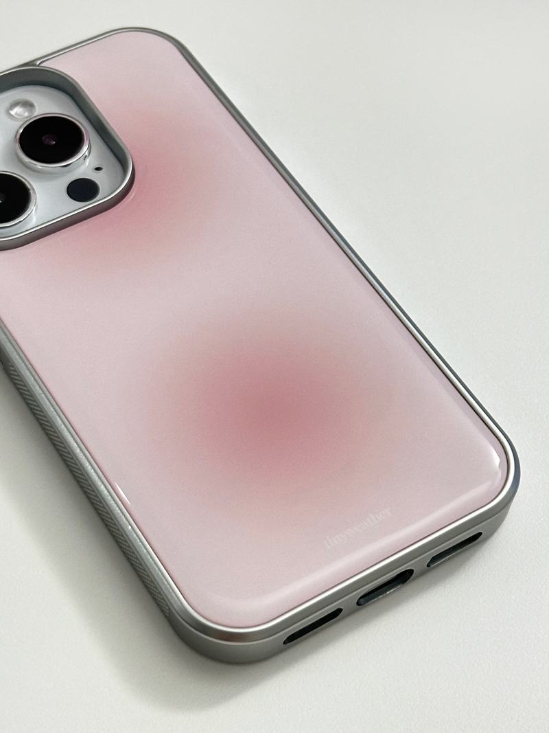 tiny weather(タイニーウェザー)の「dust epoxy silver case-apple(Smartphone Accessories)」