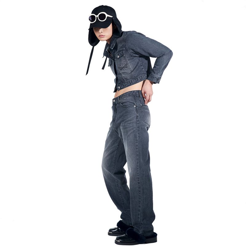 EAR FLAP BALL CAP BLACK / COTTON FLAP