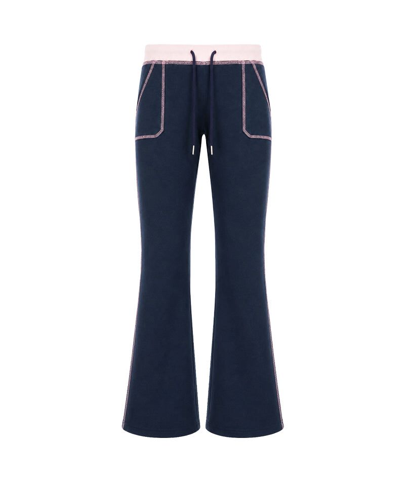 Cozy&Kitsch（コージーアンドキッチ）の「Kaia Contrast Stitch Flare Pants（Pants）」