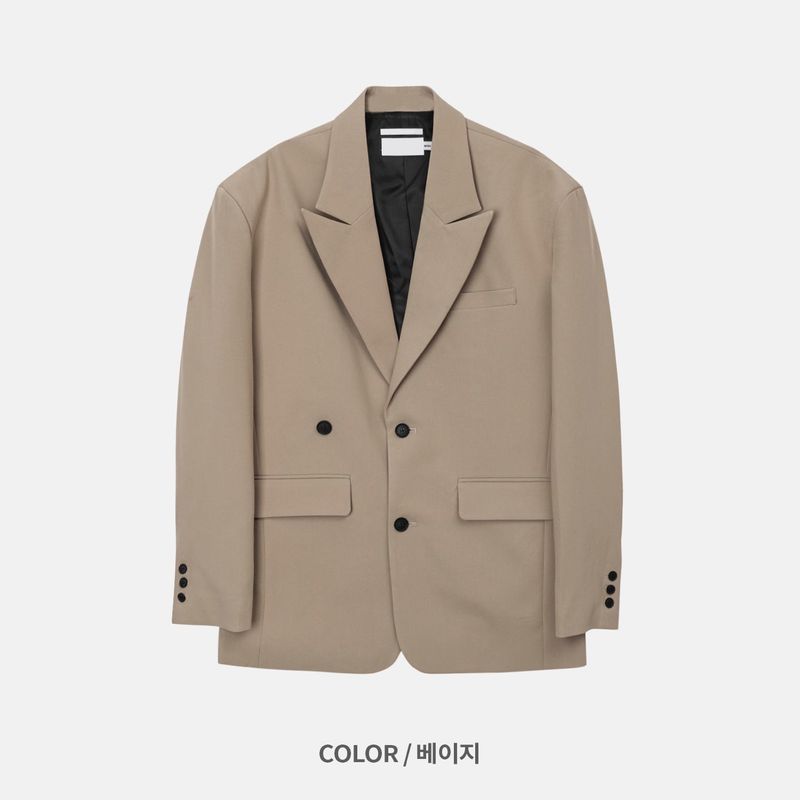 LMN First Oversized Fit Two-Burton Jacket (5 colors)