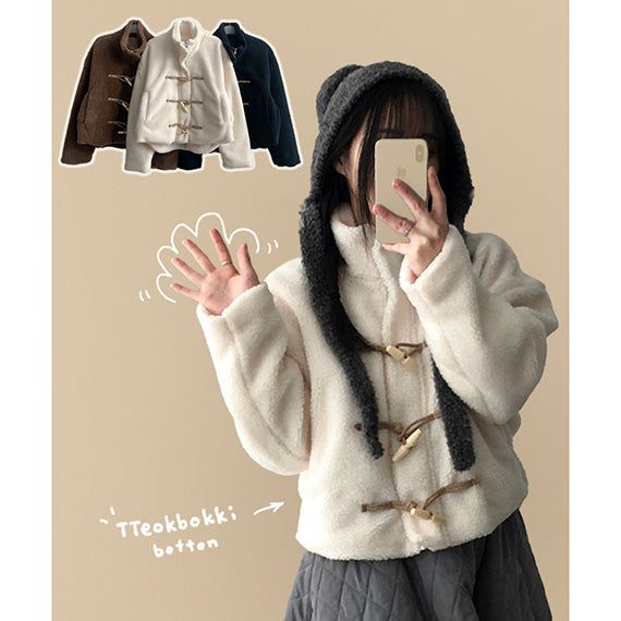 Hearth quilted wool tteokbokki jacket