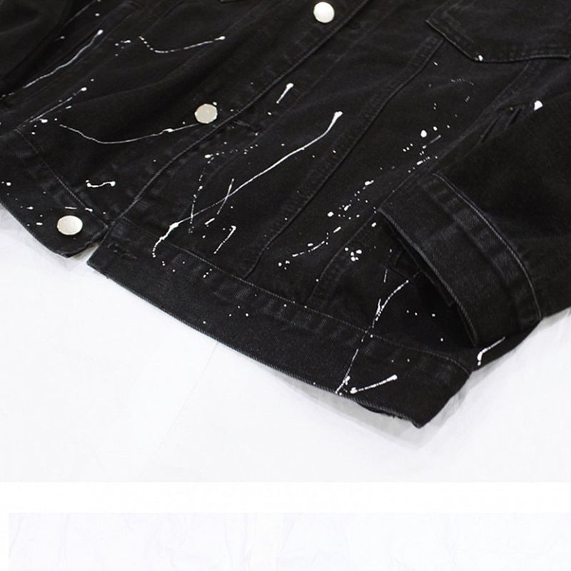painting trucker jacket
