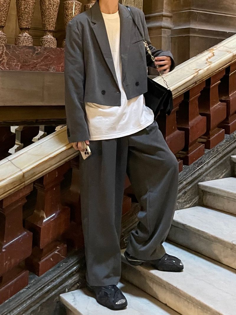 Lorient cropped blazer