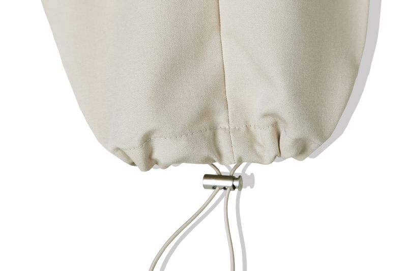 PRK 2TUCK BALLOON FIT 2WAY PANTS BEIGE