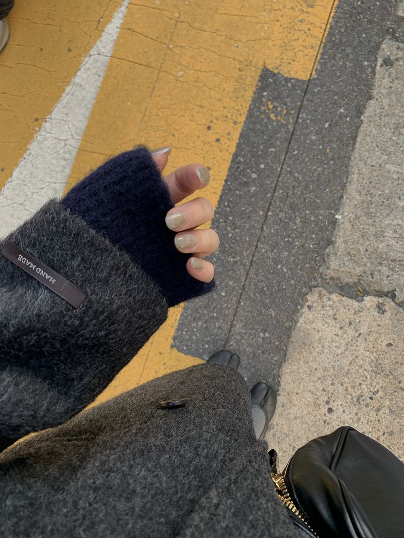 [MADE] KYLIE WOOL ALPACA HANDMADE HALF DOUBLE COAT