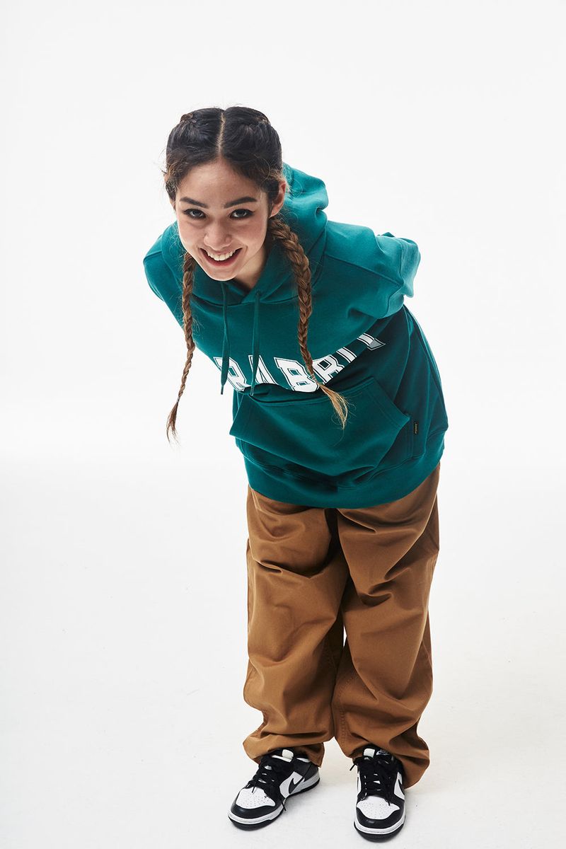 MBSRCOPT134 MID90 BAGGY COTTON PANTS CAMEL