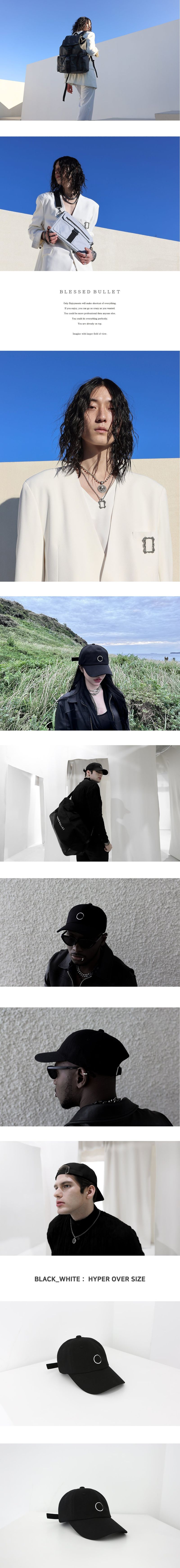 [SVR]VOID HYPER OVERSIZE ballcap_BLACK_WHITE