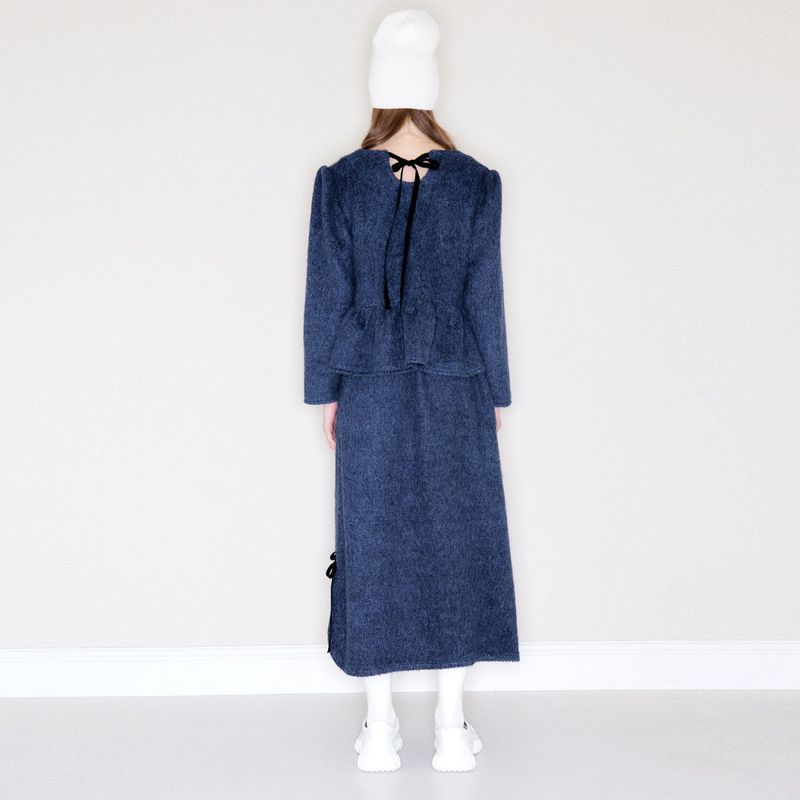 Frances blouse (navy)