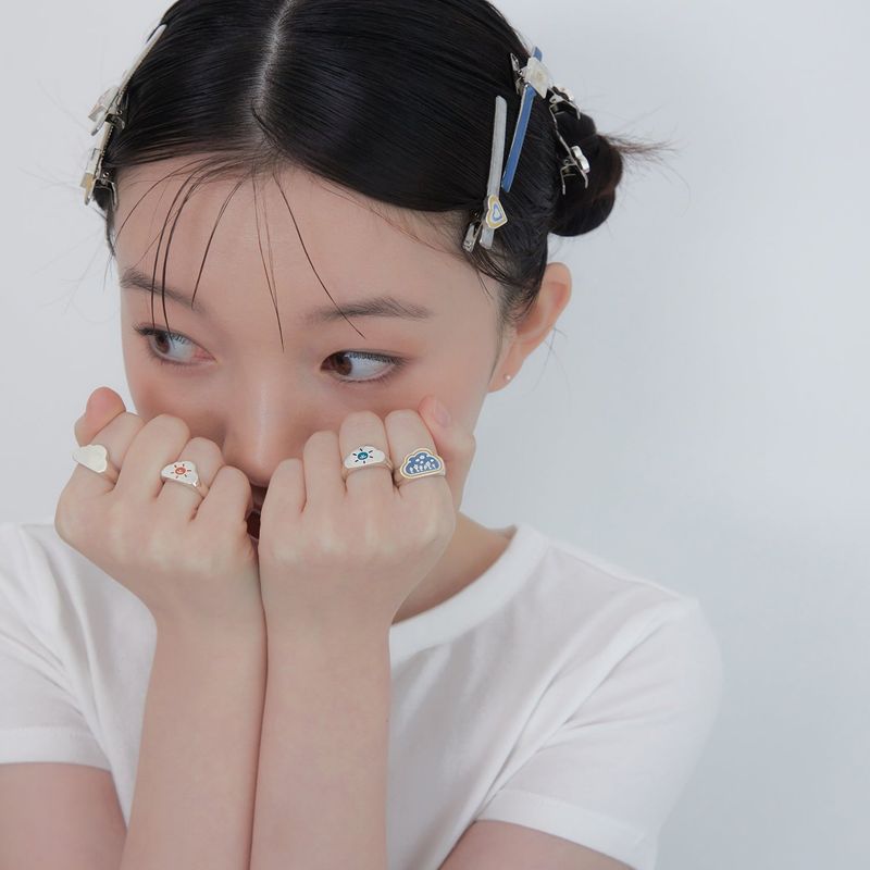 simple shine cloud ring