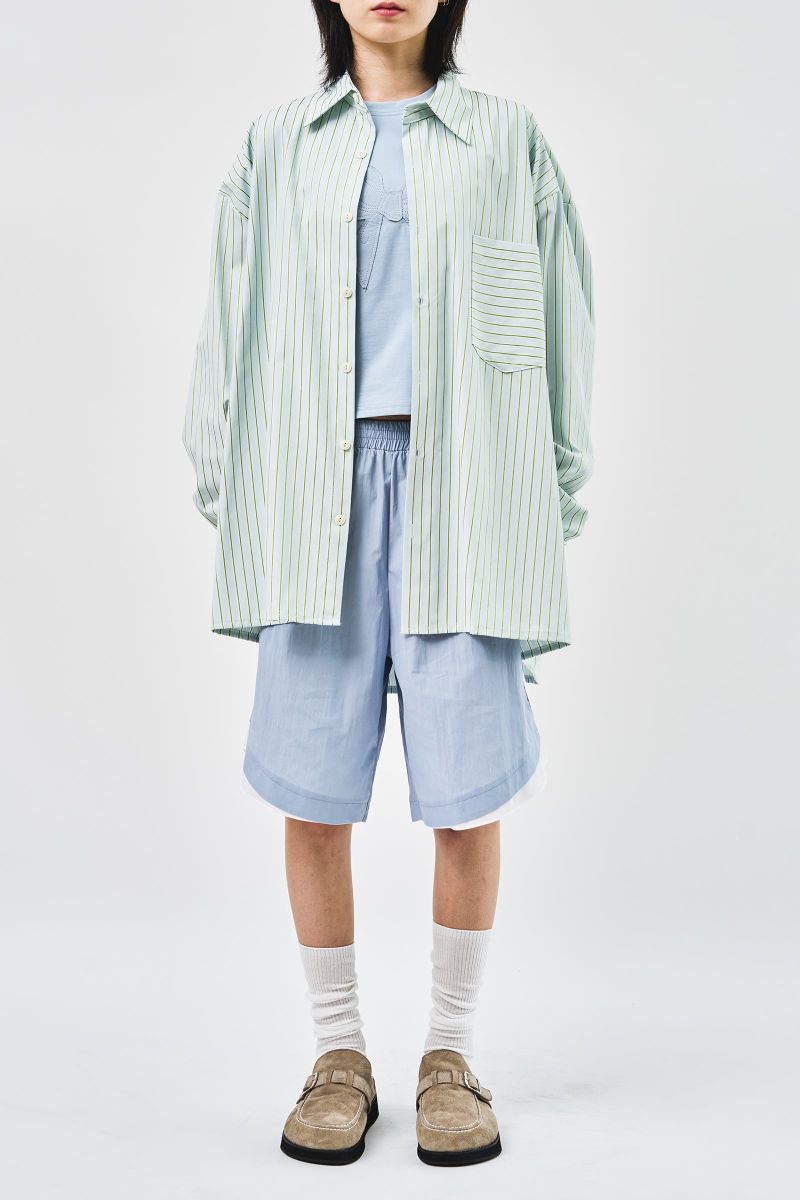 (W) Doby Midi Shorts (2color)